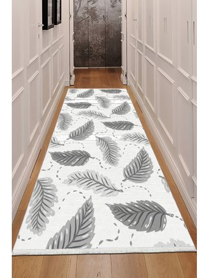 Bazaar Forum Pamuk Taban Dijital Baskı Kaymaz Tüy Dökmeyen Makinada Yıkanabilir Salon Halısı Mutfak Halısı