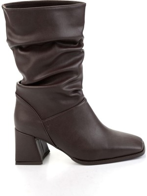 Kahve  Kadın Çizme K03824256709