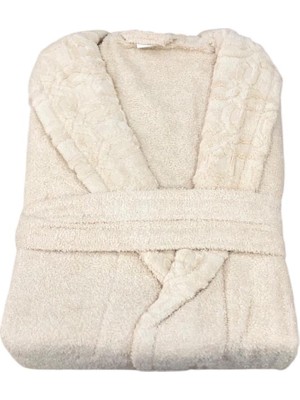 Royam Redline %100 Pamuklu Kısmi Kadife Tekli Bornoz