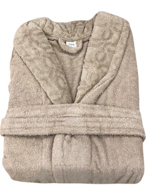 Royam Redline %100 Pamuklu Kısmi Kadife Tekli Bornoz