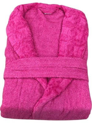 Royam Redline %100 Pamuklu Kısmi Kadife Tekli Bornoz