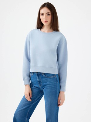 Loft  Açık Mavi Kadın Sweatshirt LF2041105