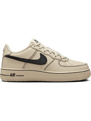 Nike Air Force 1 Lv8 4 (Af1) Unisex Leather Sneaker Hakiki Deri Günlük Spor Ayakkabı Bej