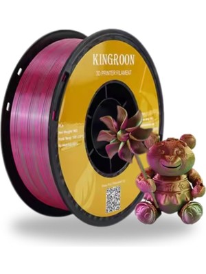 Kingroon Üç Renk Silk PLA Filament