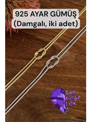 Aşk Düğümü Bileklik Çift Bilekliği Sevgili Bilekliği Hediye Düğüm Bileklik Çift Kombini