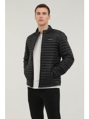 Lumberjack 5W ml Perry Coat 1SN21 5pr Siyah Erkek Mont A102023155