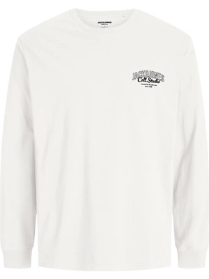 Jack & Jones 12278510 Jjmakota Tee Ine Uzun Kol Tshırt