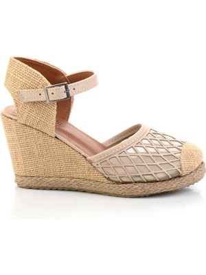 Bej  Kadın Espadril K01874414528