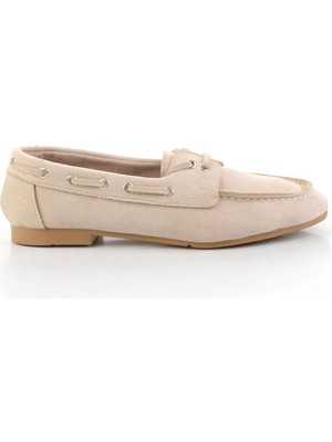 Bej  Kadın Loafer Ayakkabı K01503727572