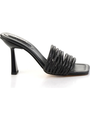 Siyah Siyah  Kadın Terlik K04156010909