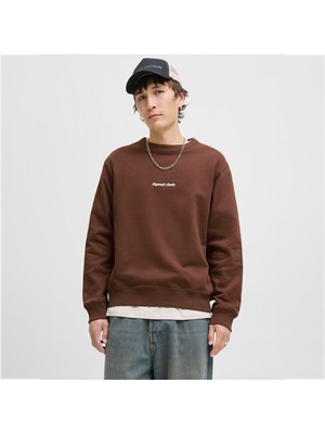 Jack&Jones Norrebro Erkek Bej Sweatshirt
