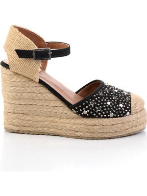 Siyah  Kadın Espadril K01874414772