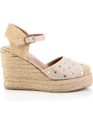 Bej  Kadın Espadril K01874414772