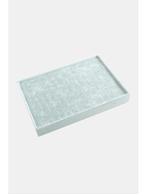 Depomix Dikey Anfora Kumaş Batırmalı Yüzük Tablası 17X23-GRI