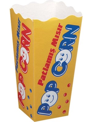 Patlamış Mısır Kutusu Küçük 50'li