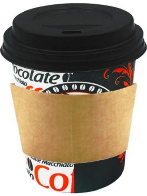 8 Oz Sleeve Karton Bardak Tutucu 25'li