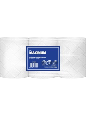 Maximum Otomatik Makine Havlusu 6'lı