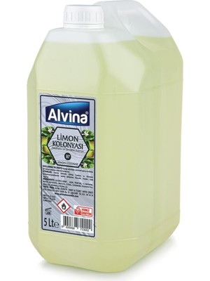 Alvina 80 Derece Limon Kolonyası 5000 ml