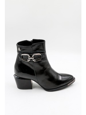 Venüs Kadın Hakiki Deri Topuklu Bot 1853206K