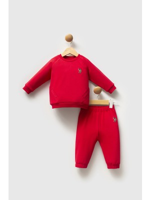 U.s.polo Assn Erkek Bebek 2 Li Takım - Cobalt Hatalı