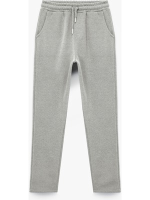 Cepli Beli Bağcıklı Basic Eşofman Altı