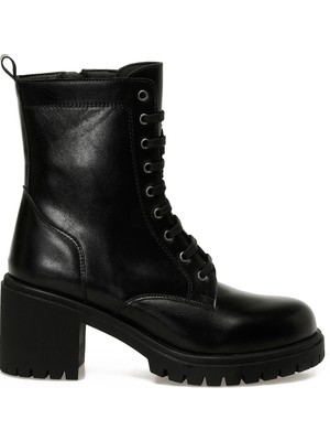 Butigo 25K-6008 5pr Siyah Kadın Topuklu Bot