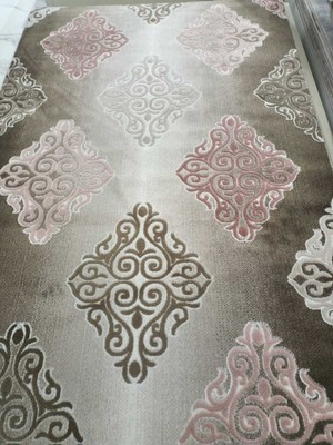 Kahverengi Yün Kesme Halı 80 cm Yolluk, Şık ve Doğal Dekorasyon Seçeneği