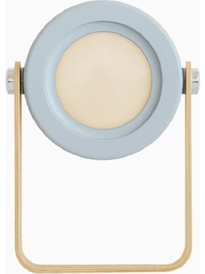 Gri Akordiyon LED Lamba, Dokunmatik ve Şık Tasarım