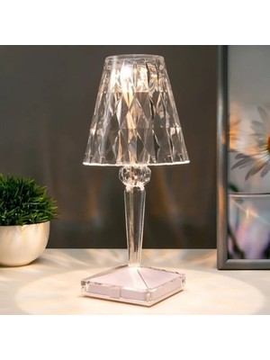 Renkli LED Şarjlı Masa Lambası, Şık ve Pratik Aydınlatma Seçeneği