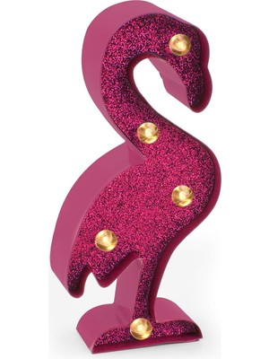 Renkli Mini Dekoratif Lamba Flamingo, Şık ve Neşeli Ortamlar Için Mükemmel Seçim