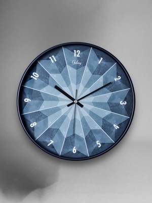 Çok Renkli Modern 30 cm Sessiz Akar Duvar Saati