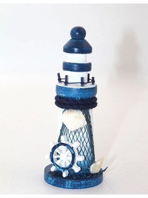 Ahşap Marin Deniz Feneri  ALK2434 - Lisinya