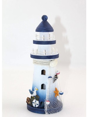 Ahşap Marin Deniz Feneri  ALK2440 - Lisinya