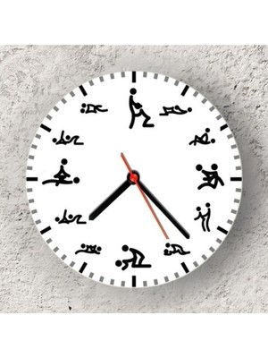 Şık ve Modern Duvar Saati, Zarif Tasarımıyla Odanıza Şıklık Katar