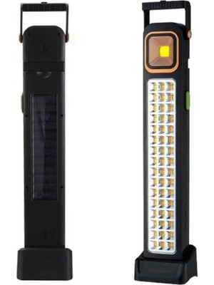 5 Fonksiyonlu Güneş Enerjisi Ile Şarj Olabilen 48 Ledli Işıldak,aydınlatma PR-3838 ( Lisinya )