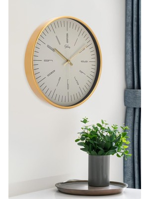 30 cm Gerçek Cam Sessiz Mekanizma Duvar Saati, Renkli ve Şık Tasarım