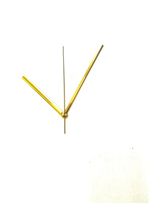 Küçük Gold Metal Akrep Yelkovan, Özel Sistemli Saat Parçası