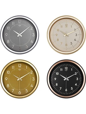 Çok Renkli Modern Duvar Saati, Şık ve Renkli Tasarım, Dekoratif Saat