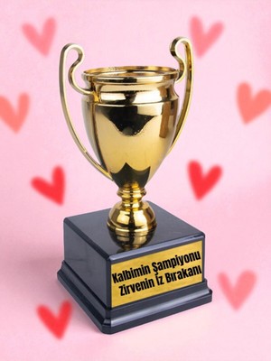 Iz Bırakan Yazılı 23 cm Hediyelik - Okul Hediyesi, Sevgiliye Hediye Erkek, Özür Hediyesi