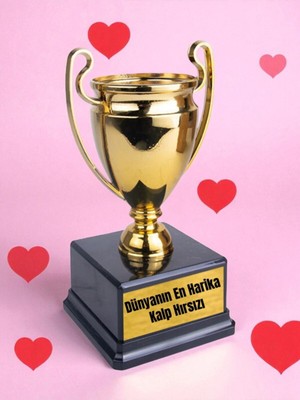 Kalp Hırsızı 23 cm Hediyelik- Kadın Hediye, Sevgili Hediye, Doğum Günü Hediyesi