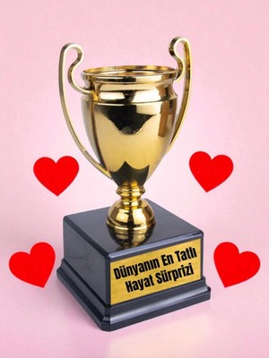 Hayat Sürprizi 23 cm Hediyelik - Kişiye Özel Hediye, Sevgiliye Alınacak Hediyeler, Erkek Hediye