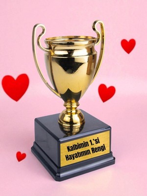 Renk Yazılı 23 cm Hediyelik - Erkek Çocuğa Doğum Günü Hediyesi, Baba Hediye, Arkadaş Hediyeleri