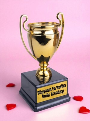 Ömür Arkadaşı 23 cm Hediyelik- Kadın Hediye, Sevgili Hediye, Doğum Günü Hediyesi