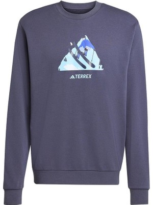 Adidas TERREX KE2318 TERREX SNOW GRAPHIC CREW Sweatshirt