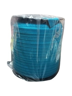 Çamaşır Lastiği Düz 1 cm  1 Metre Petrol Yeşili