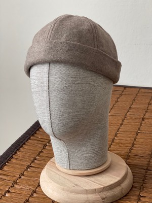 Kışlık Yeni Stil Yün Cep Retro Hip-Hop Vizon Docker Şapka Takke Şapka Takke Bere