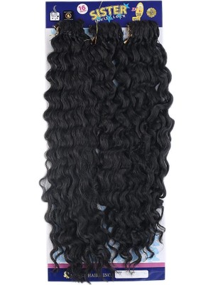 Afro Dalgası Saç/koyu Kestane 2