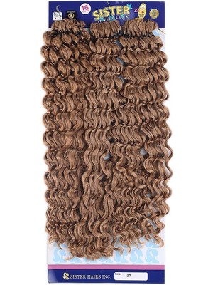 Afro Dalgası Saç / Karamel 27