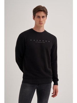 Caz 52350 Bıs.yk. Sweatshirt,siyah,xxl
