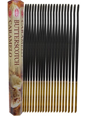 Karamela Kokulu 20 Çubuk Tütsü - Butterscotch